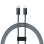 Baseus Dynamic Cable 1 m Lightning auf USB C Grau, Stecker-Stecker