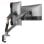 Soporte monitor Alpha Gamer AGNAVIDRGB 12 kg 27-35? Abrazadera RGB Gris