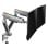 Soporte monitor Alpha Gamer AGNAVIDRGB 12 kg 27-35? Abrazadera RGB Gris