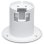 Support Intérieur Ubiquiti UVC-G3-F-C-3 Blanc pour UVC-G3-FLEX