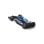 BBURAGO Alpine F1 A523 Ocon 1:43 modello in scala preassemblato in metallo/plastica