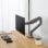 Soporte de Monitor Ewent EW1529 Individual Pesado Plata, 49?, 20kg, VESA Ajustable