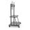 Soporte TV Ewent EW1541 Acero Resistente 150kg Altura Ajustable 4 Ruedas 2 Estantes