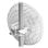 Soporte de Antena Ubiquiti 60G-PM Blanco Compatible airFibe airMAX 1 Pieza