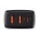 Cargador Baseus CCXJ-E01 1 puerto USB-C carga rápida, protección sobrecalentamiento, Negro
