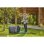 Contenedor Gardena 11715-20 130L Negro Verde Plástico Reciclado 460x460x600mm