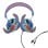 Auricular Disney Stitch 3D con cable Lexibook plegable, limitador de 85 dB, jack y USB-C