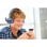 Auricular Disney Stitch 3D con cable Lexibook plegable, limitador de 85 dB, jack y USB-C