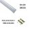 Fita LED fina JANDEI JND-7442 1200 mm 36 W 3600 Lm 4000 K Difusor em acrílico e alumínio