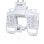 Adattatore Ubiquiti AF-MPX4 1000 Mbit/s 5 GHz Bianco 197,5x240,9x103,2mm 400g