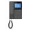 Teléfono IP Grandstream GHP631W 2 líneas Negro LCD 3.5? WiFi Pared Cableado