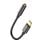 Adaptador Baseus CATL54-01 Type-C a 3,5mm Negro alta fidelidad y compatibilidad universal
