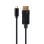 Adaptador USB Tipo C Gembird A-CM-DPM-01 a DisplayPort 4K/60Hz Negro 150mm