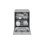 Lavavajillas LG DF242FPS 14 Cubiertos Clase D con TrueSteam y QuadWash inoxidable