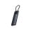 Hub Baseus 9 puertos 10Gbps modelo B00061800123-00 USB C HDMI Gigabit SD MicroSD 120Hz