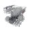 Lavavajillas Hotpoint HB 4010 B 13 Cubiertos F Semi Integrado 49dB Negro