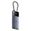 Hub Baseus 4 puertos 10 Gbit/s modelo B00061802813-00 USB-C HDMI RJ-45