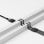 Cable de carga EcoFlow Super Flat Negro ultrafino y flexible