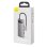 Dock USB-C Baseus Metal Gleam 100W 4K Ultra HD Ethernet 1000Mbps Gris
