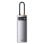 Dock USB-C Baseus Metal Gleam 100W 4K Ultra HD Ethernet 1000Mbps Gris