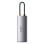 Dock USB-C Baseus Metal Gleam 100W 4K Ultra HD Ethernet 1000Mbps Gris