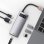 Dock USB-C Baseus Metal Gleam 100W 4K Ultra HD Ethernet 1000Mbps Gris
