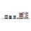 Placa Base Gigabyte A620 A620I AM5 Mini ITX AX DDR5 PCIe 4.0 Wi-Fi 6E Bluetooth 5.3