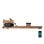 Máquina de remo Cecotec Drumfit Rower 20000 Neptuno Wood agua LCD Bluetooth 135 kg