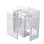 Einarex PULSE P100 Core White Torre ATX Frente em Malha e Painel em Vidro Temperado Branca
