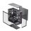 Caja PC Einarex Zenith ZM800 RGB Black, Vidrio Templado, Soporta 10 Ventiladores, Refrigeración Líquida 360mm