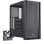 Boîtier PC Einarex Pulse P600 Core Black avec panneau latéral interchangeable en mesh/verre trempé, compatible avec 6 ventilateurs, refroidissement liquide 360 mm et panneau latéral en verre.