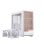 Einarex PULSE PM400 RGB White Torre Micro-ATX Compacta com Frontal Madeira