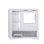 Einarex PULSE PM400 RGB White Torre Micro-ATX Compacta com Frontal Madeira