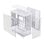 Torre Einarex PRISMA S800 RGB White Cristal Espejo Soporte 10 Ventiladores ATX