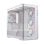 Caja PC Einarex Zenith ZM800 RGB White Midi Tower panorámica soporte 10 ventiladores