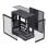 Torre Einarex PRISMA S800 Core Black Cristal Espejo RGB Soporte 10 Ventiladores ATX