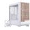 Torre Einarex Pulse PM400 Core White Acero Vidrio Templado Madera 9 Ventiladores