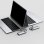 Hub USB-C Baseus WKWG020013 3xUSB 3.0 HDMI 4K 100W PD Aluminio Gris Compacto