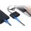 HUB USB Ugreen 40850 4 Puertos USB 3.0 OTG 5Gb/s Protección Eléctrica Negro