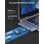 Ugreen CM380 6-in-1 USB-C Hub für Macbook Air/Pro Schwarz