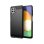 Custodia nera antiscivolo ultrasottile in silicone Forcell per Samsung Galaxy A22 4G
