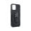 Capa Forcell Defender para iPhone 12 Pro Max, preta, em silicone, antichoque, com cortes precisos