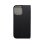 Custodia Flip Cover Forcell Premium per iPhone 14 Pro Max con Ritagli Precisi e Protezione Avanzata, Nero