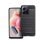 Custodia in silicone Forcell Carbon per Xiaomi Redmi Note 12 4G, antiscivolo e ultrasottile, nera