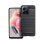 Custodia in silicone Forcell Carbon per Xiaomi Redmi Note 12 4G, antiscivolo e ultrasottile, nera