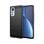 Forcell Carbon Case für Xiaomi 12 Lite, Anti-Rutsch-Schutz, ultradünnes Silikon, Schwarz