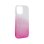 Forcell iPhone 12 Mini Rosa/Weiß Silikonhülle ultradünn rutschfest