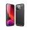 Forcell Carbon iPhone 14 Pro Max Silikon ultradünne rutschfeste schwarze Hülle