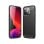 Forcell Carbon iPhone 14 Pro Max Silikon ultradünne rutschfeste schwarze Hülle