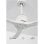 Ventilador de techo Create Motor DC 40W ultrasilencioso 6 velocidades 152 m³/min WiFi madera